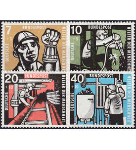 BRD Bund  Nr. 270-273 Bund postfrisch ** Wohlfahrt 1957