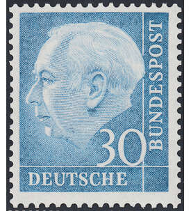 BRD Bund Nr. 187 postfrisch ** 30 Pfennig Heuss I