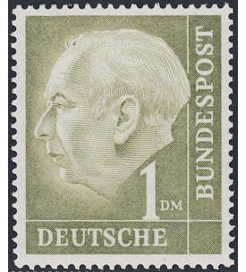 BRD Bund Nr. 194 postfrisch ** 1 DM Heuss I