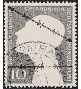 BRD Nr. 165 gestempelt Kriegsgefangene