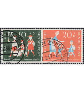 BRD Bund  Nr. 250-251 gestempelt Jugend 1957