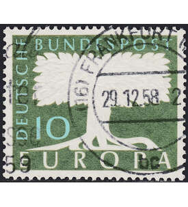 II BRD Nr. 294 gestempelt  Europa 1958 WZ