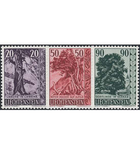 Liechtenstein Zusammenstellung postfrisch mit Nr. 377-379