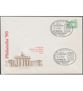 DDR Messe-Beleg Letzttag