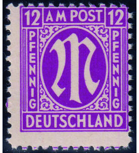 BiZone - Verz�hnung Nr. 7 postfrisch