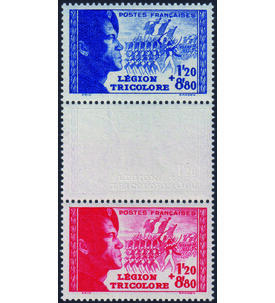 Frankreich - Zusammendruck Nr. 576-577 postfrisch L�gion Tricolore 1942