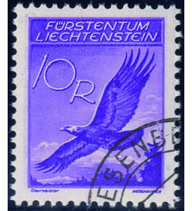 Liechtenstein Sammlung mit Nr. 143 gestempelt Adler 1934