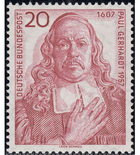 BRD Nr. 253 postfrisch Paul Gerhardt