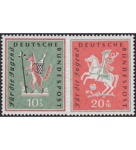 BRD Nr. 286-287 postfrisch Jugend: Volkslieder