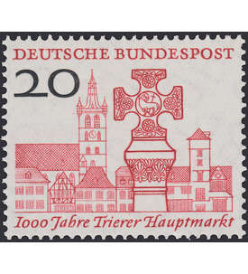 BRD Nr. 290 postfrisch 1000 J. Trierer Hauptmarkt
