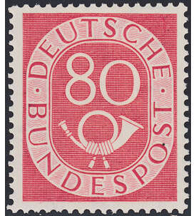 BRD Nr. 137 postfrisch 80 Pfg. Posthorn