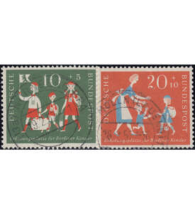 BRD Nr. 250-251 gestempelt Jugend 1957