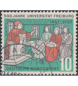 BRD Nr. 256 gestempelt 500 J. Universitt Freiburg