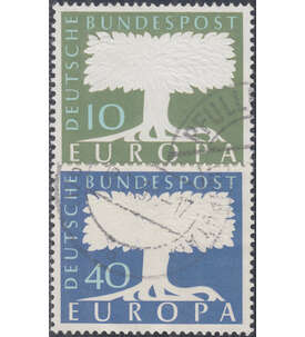 BRD Nr. 268-269 gestempelt Europa 1957