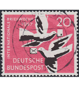 BRD Nr. 276 gestempelt Internationale Briefwoche