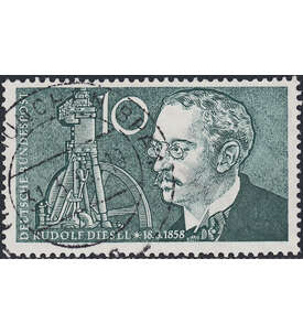 BRD Nr. 284 gestempelt Rudolf Diesel