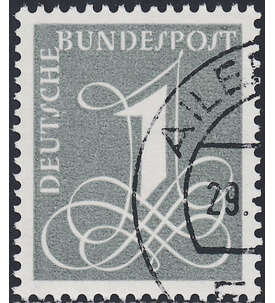 BRD Nr. 285 Y II gestempelt Freimarke: Ziffernzeichnung