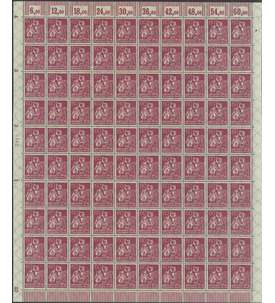 Deutsches Reich Nr. 184 postfrisch ** Originalbogen