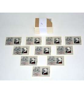DDR Block 71 ESST 500er P�ckchen Karl Marx