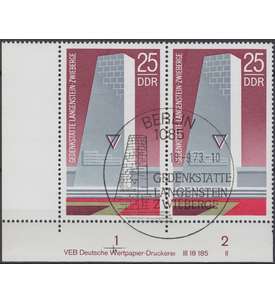 DDR Nr. 1878 DV gestempelt Druckvermerk