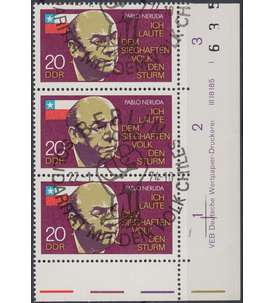 DDR Nr. 1921 DV gestempelt Druckvermerk