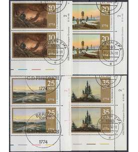 DDR Nr. 1958-1961 DV gestempelt Druckvermerk