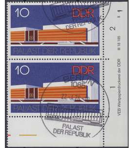 DDR Nr. 2121 DV gestempelt Druckvermerk