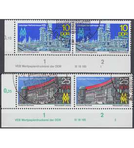 DDR Nr. 2161-2162 DV gestempelt Druckvermerk