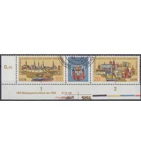 DDR Nr. 2343-2344 DV gestempelt Druckvermerk