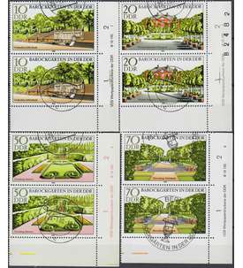 DDR Nr. 2486-2489 DV gestempelt Druckvermerk