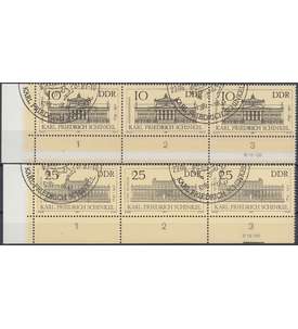 DDR Nr. 2619-2620 DV gestempelt Druckvermerk