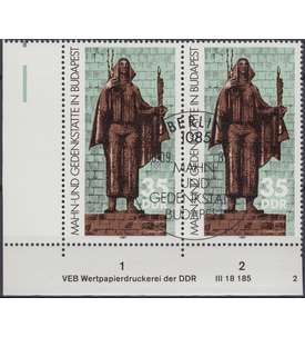 DDR Nr. 3122 DV gestempelt Druckvermerk