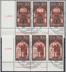 DDR Nr. 3153-3154 DV gestempelt Druckvermerk