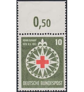 BRD Nr. 164 postfrisch  Henri Dunant  Oberrandmarke