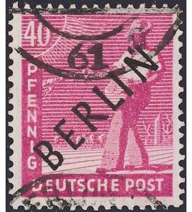 Berlin Nr. 12 gestempelt 40 Pfg. - Schwarzaufdruck