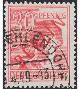 Berlin Nr. 28 gestempelt 30 Pfg. - Rotaufdruck