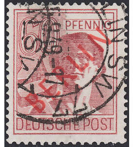 Berlin Nr. 31 gestempelt 60 Pfg. - Rotaufdruck