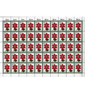 BRD Nr. 824 postfrisch Bogen Weihnachten 1974