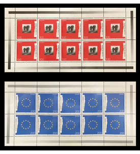 BRD Nr. 1790-1791 postfrisch Kleinbogen-Satz Europa CEPT 1995