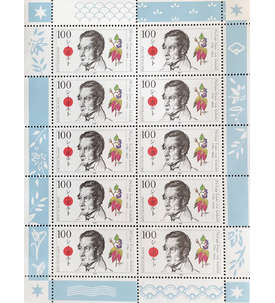 BRD Bund Nr. 1842 postfrisch ** Kleinbogen von Siebold 1996