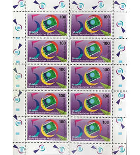 BRD Bund Nr. 1878 postfrisch ** Kleinbogen Tag der Briefmarke 1996