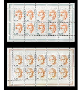BRD Bund Nr. 1955-1956 postfrisch ** Kleinbogen-Satz 100 und 300 Pfg. Frauen 1997