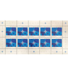 BRD Bund Nr. 2039 postfrisch ** Kleinbogen 50 Jahre NATO 1999