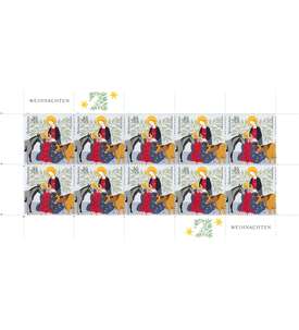 BRD Nr. 2626-2627 postfrisch Kleinbogensatz Weihnachten 2007
