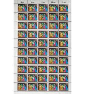 Berlin Nr. 441 postfrisch Bogen Weihnachten 1972