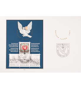 Schweiz Block 27 FDC Ersttagsbrief Briefmarkenausstellung Marke auf Marke