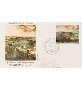 San Marino Nr. 954 FDC Ersttagsbrief Briefmarkenausstellung Schiffe