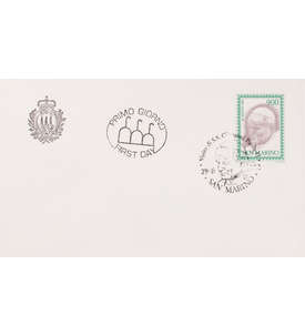 San Marino Nr. 1264 FDC Ersttagsbrief Papst