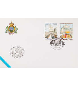 San Marino Nr. 1774-1775 FDC Ersttagsbrief Europa CEPT 1998