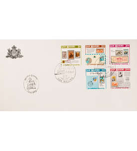 San Marino Nr. 1382-1386 FDC Ersttagsbrief Marke auf Marke